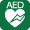 图标：AED