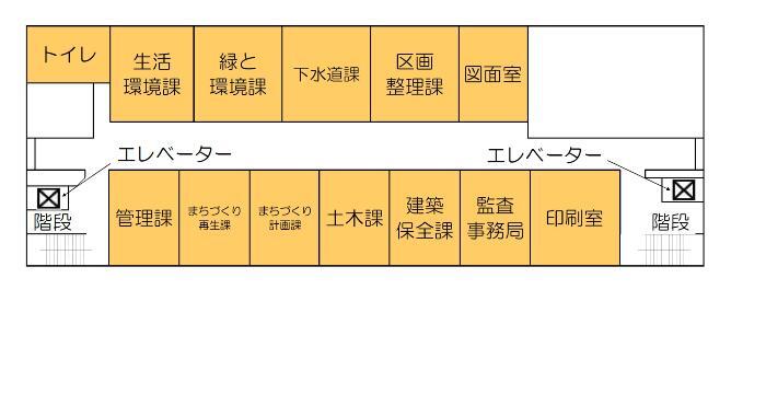 插图：三楼的布局图