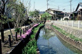 图：江户时代开辟的大丸运河