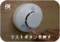 Photo: Example Press Test Button