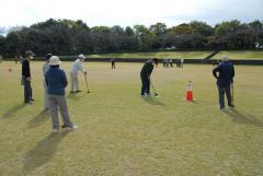 Photo: Scene from the Ground Golf Tournament 1