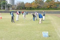 Photo: Scene from the Ground Golf Tournament 2