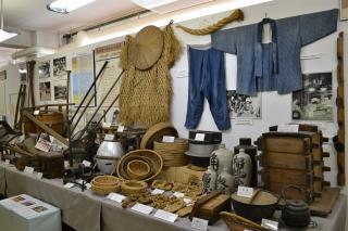 Photo: Exhibition of traditional tools for clothing, food, housing, and farming