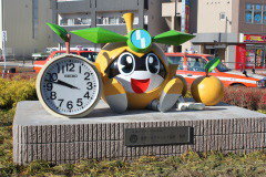 Photo: Inagi City Image Character Clock Tower