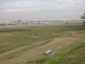 Photo: Tamagawa Riverside Park Softball Field