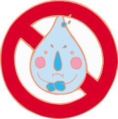 Illustration: No Wetting Allowed