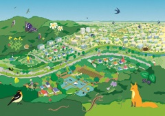 Photo: Final Goal Image of the Inagi Biodiversity Strategy