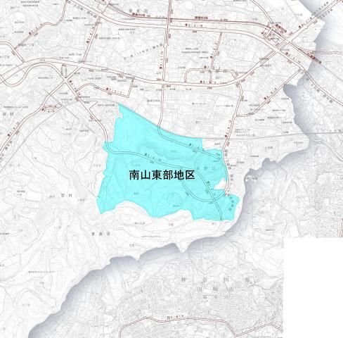 Map: Location Map of Minamiyama District