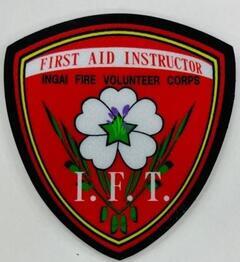 Photo: Certification of First Aid Instructor for Inagi City Fire Brigade