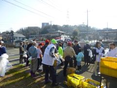 Photo: Misawa River Cleaning Scene 1