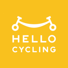 Illustration: Hello Cycling Logo Mark