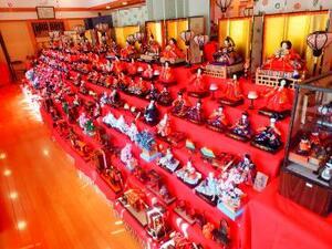 Photo: Displayed Hina Dolls