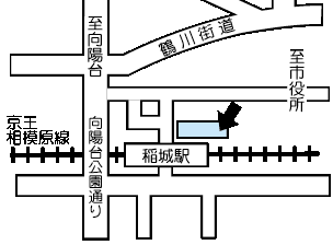 Figure Map of Abe Internal Medicine Clinic