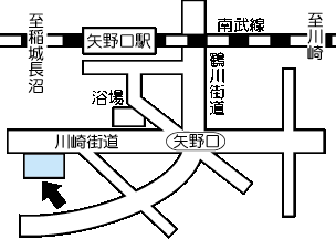 Map of Koseki Internal Medicine Clinic