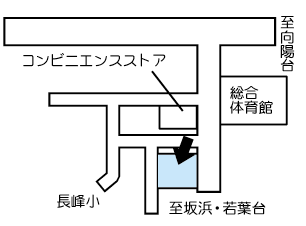 Map of Nagamine Clinic