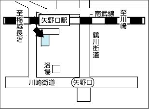 Map of Tanahira Clinic