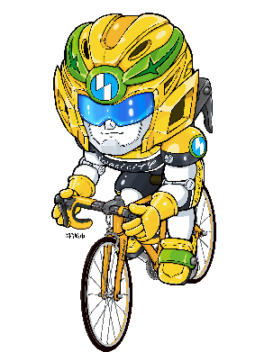 Image Pedallion on a bicycle