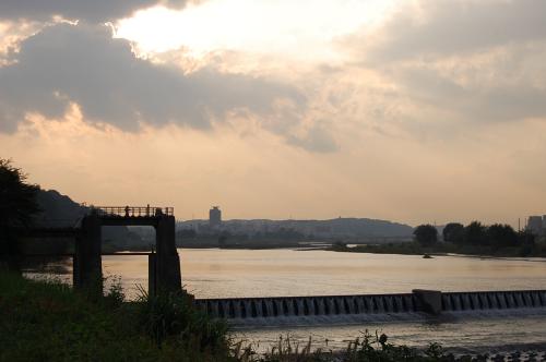 Image Evening view of Tama River