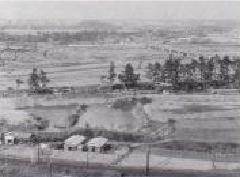 Image A gravel mining hole in Daimaru (photographed by Hideo Hamada in 1964)