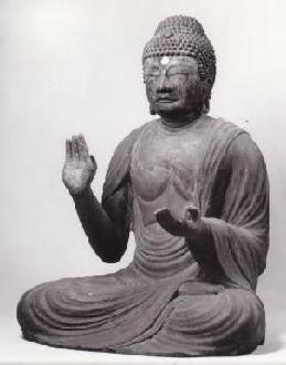 Image Seated statue of Amida Nyorai