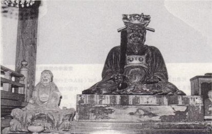 Image Seated statue of Enma and Datsuiba