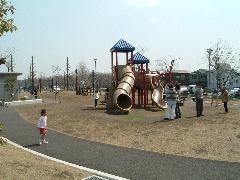Image: Complex playground equipment