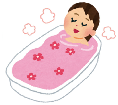 image bathing illustration