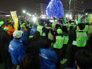 Image Simultaneous security patrol in the city