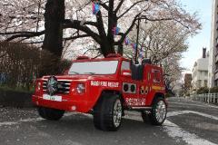 Foto: Mini camión de bomberos