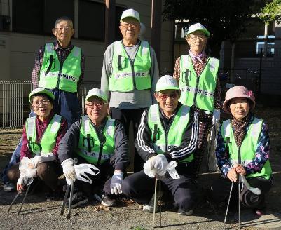 Foto: Miembros del equipo de patrullas de seguridad