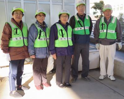 Foto: Miembros del grupo de patrullas de seguridad 3