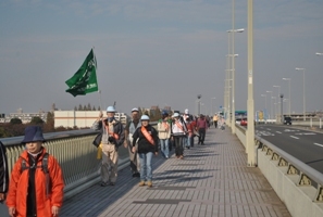 Foto: Actividad del grupo de caminatas comunitarias