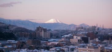 Foto: Obra destacada "Nieve ligera en Inagi"