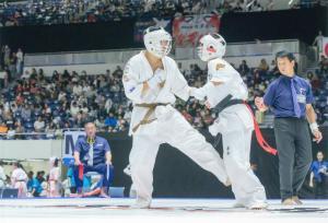 Foto: Momento del partido de Sudou-san