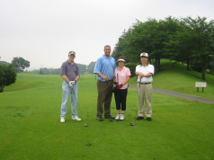 Escena de imagen del torneo de golf de ciudadanos de Inagi de la amistad Japón-Estados Unidos