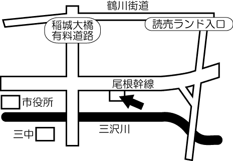 Mapa de imágenes de la Clínica de Medicina Interna y Urología de Kajiwara