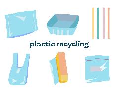 Imagen de residuos plásticos
