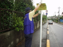 Foto: Durante las actividades de limpieza