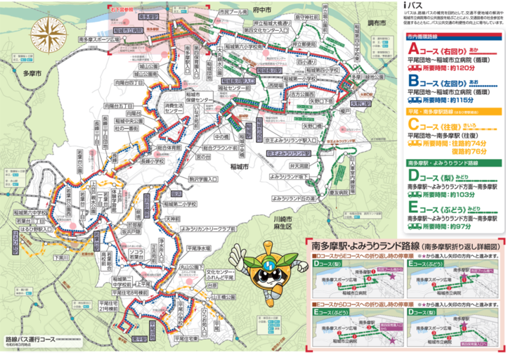 Mapa de rutas de i-bus (general) R6.03.16