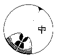 Ilustración Emblema de la tercera escuela secundaria de Inagi