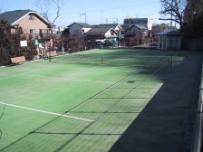 Foto: Cancha de tenis del parque Daimaru