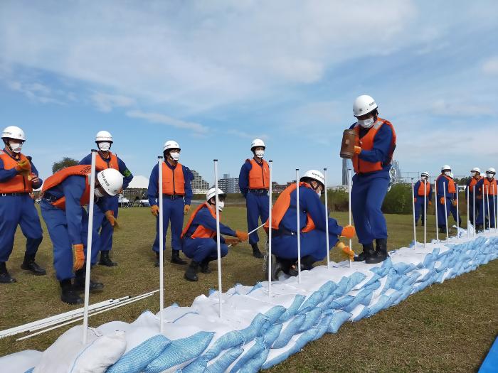 Capacitación en el método de control de inundaciones de imagen