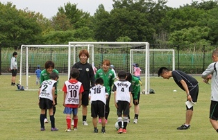 축구 클리닉 사진