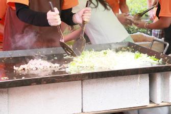 Foto: Preparação da comida