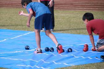 Foto: Experiência de Boccia