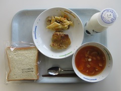 Image Almoço escolar no dia 11 de julho
