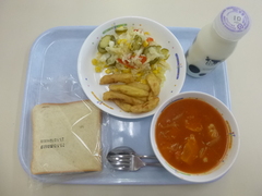 Image Almoço escolar no dia 7 de setembro